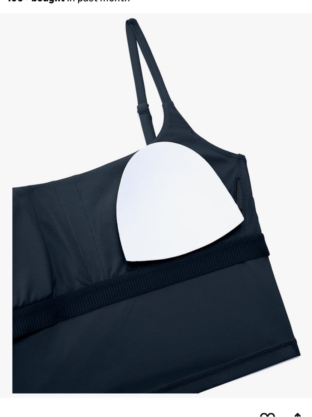 CRZ Yoga Butterlift Longline Sports Bra Sz L - Picture 5 of 5